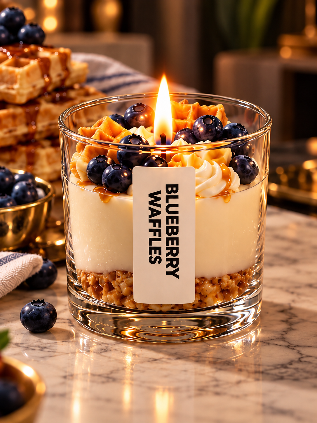 Blueberry Waffles