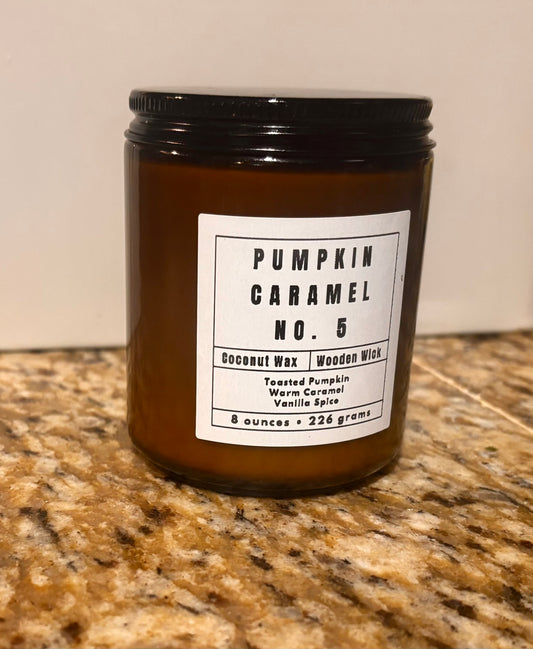 Pumpkin Caramel No. 5 Artisan Candle