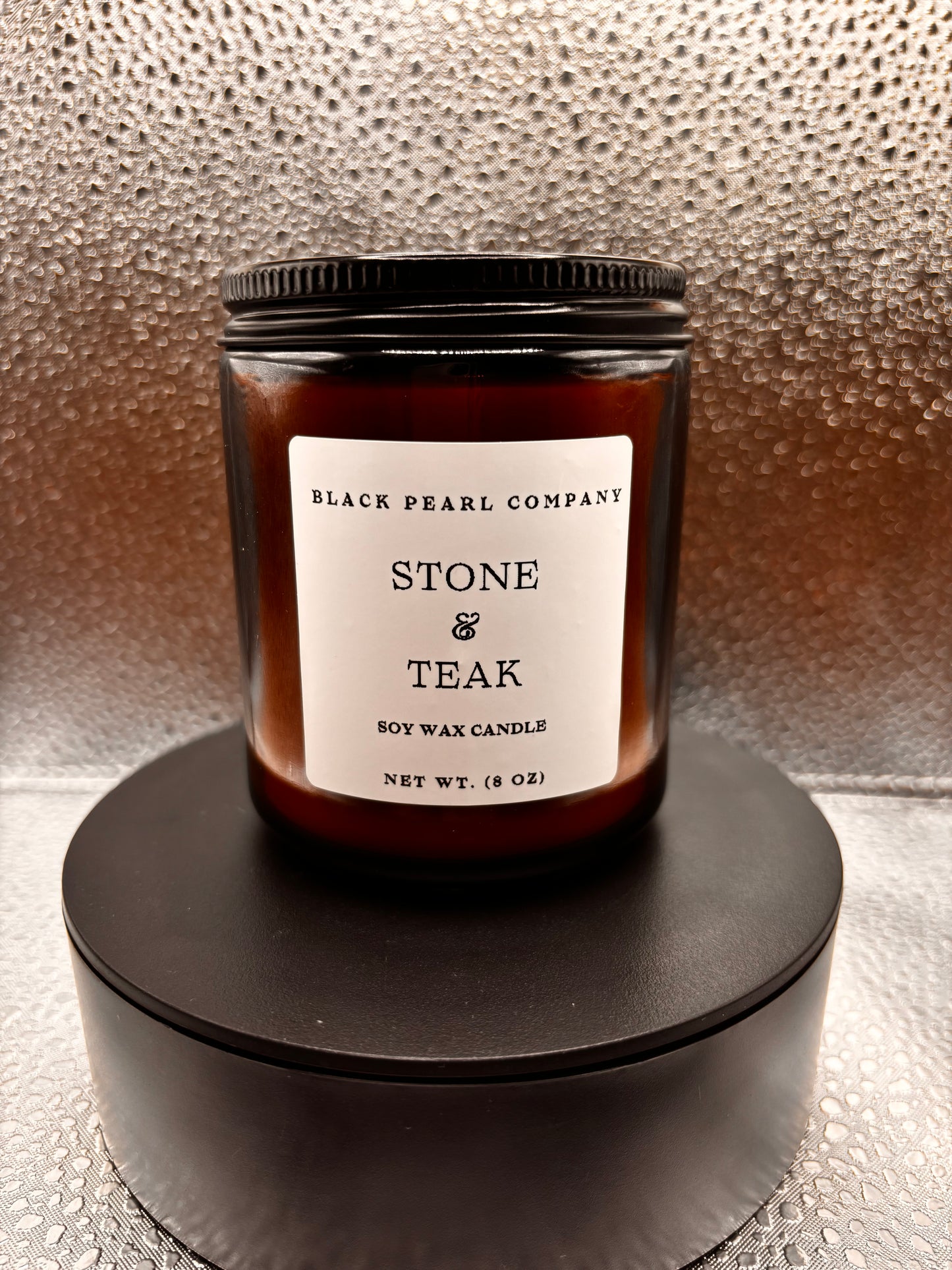 Stone & Teak Artisan Candle